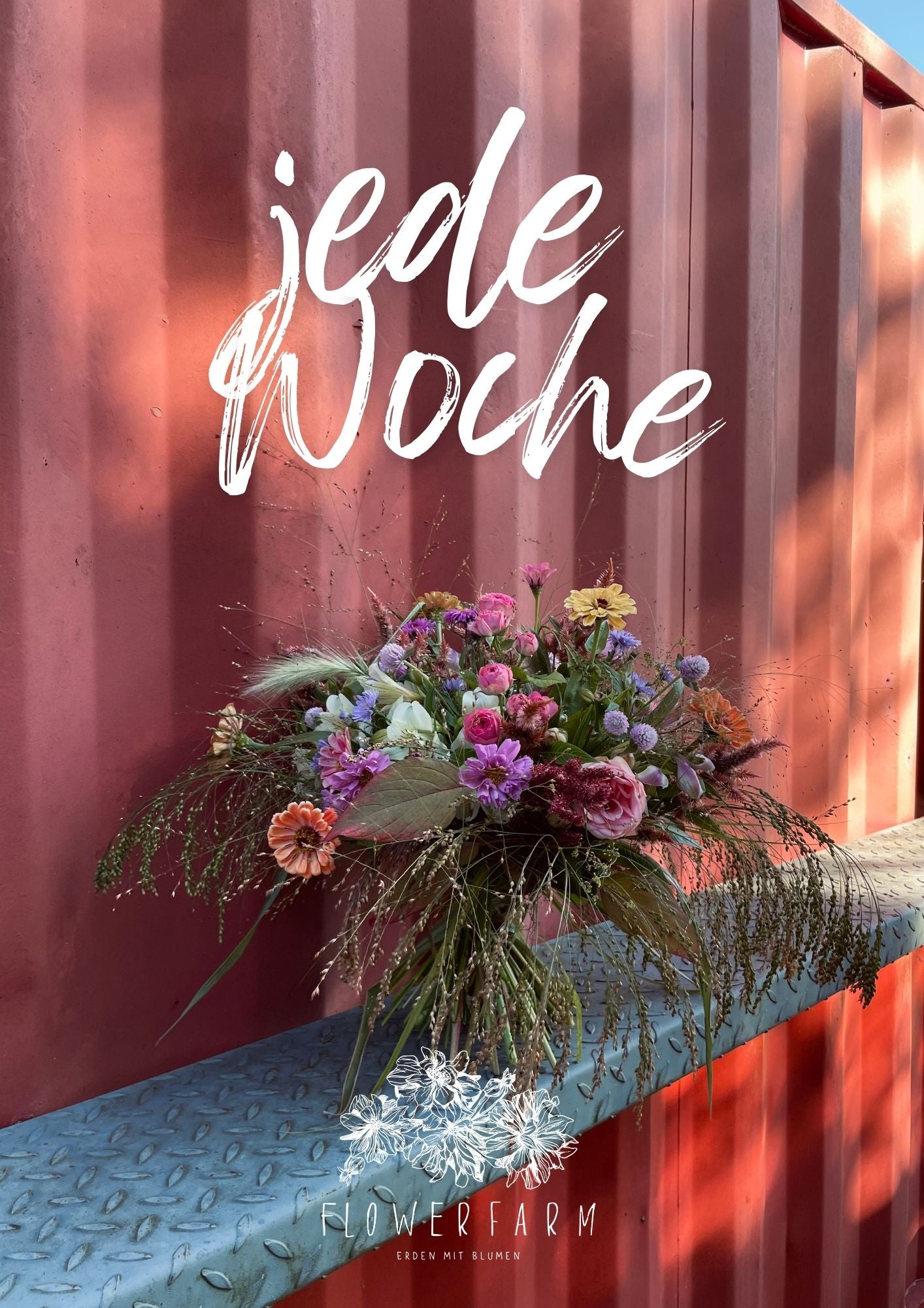 Abo: Blumensträuße die ganze Saison (Apr-Okt)