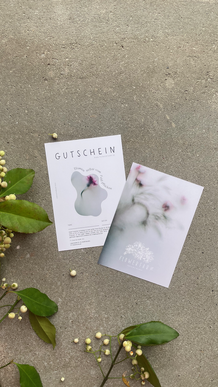 Selbst pflücken (Gutscheinkarte)